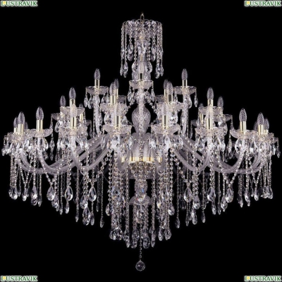 Люстра 1415/20+10+5/530/G ★Bohemia Ivele Crystal, Золото► — Купить▼