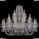 Люстра 1402/16+8+4/300/G ★Bohemia Ivele Crystal, Золото► — Купить▼