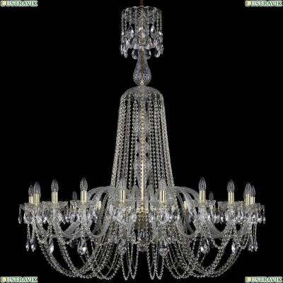 Люстра 1402/20/460/XL-146/G ★Bohemia Ivele Crystal, Золото► — Купить▼