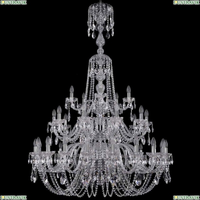 Люстра 1402/20+10+5/400/XL-158/3d/Ni ★Bohemia Ivele Crystal, Никель► — Купить▼