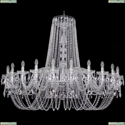 Люстра 1402/24/530/Ni ★Bohemia Ivele Crystal, Никель► — Купить▼