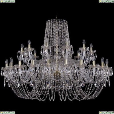 Люстра 1402/24+12/530/G ★Bohemia Ivele Crystal, Золото► — Купить▼