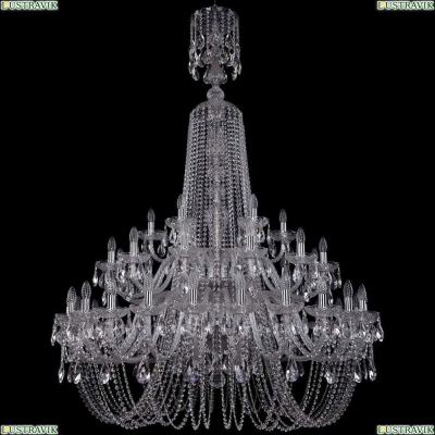 Люстра 1402/24+12+6/460/XL-176/2d/Ni ★Bohemia Ivele Crystal, Никель► — Купить▼