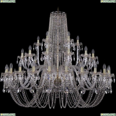 Люстра 1402/24+12+6/530/G ★Bohemia Ivele Crystal, Золото► — Купить▼