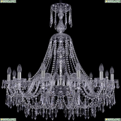 Люстра 1403/12/360/XL-100/Ni ★Bohemia Ivele Crystal, Никель► — Купить▼