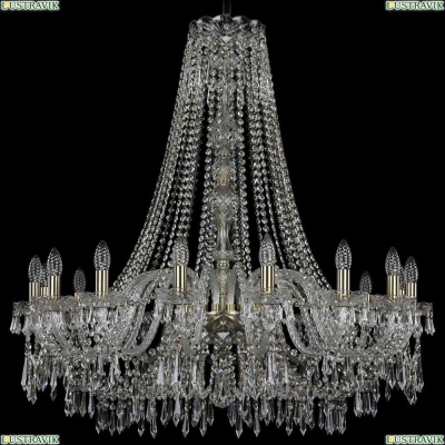Люстра 1403/16/360/h-100/Pa ★Bohemia Ivele Crystal, Патина► — Купить▼