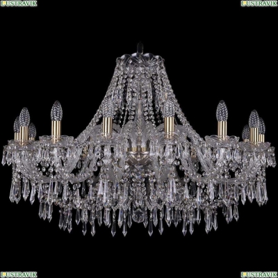 Люстра 1403/16/360/Pa ★Bohemia Ivele Crystal, Патина► — Купить▼