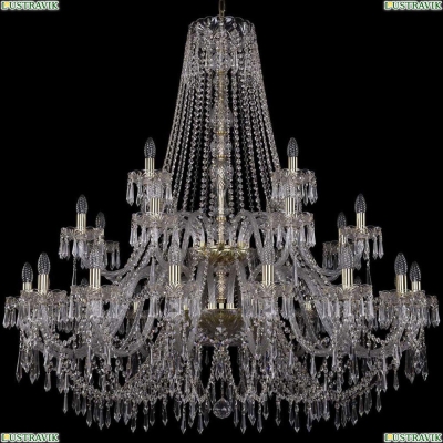 Люстра 1403/16+8+4/460/2d/G ★Bohemia Ivele Crystal, Золото► — Купить▼