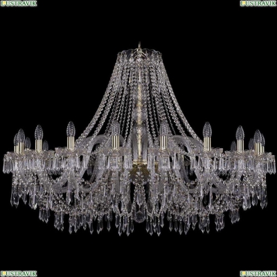 Люстра 1403/20/460/G ★Bohemia Ivele Crystal, Золото► — Купить▼