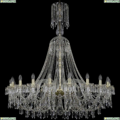 Люстра 1403/20/460/XL-143/G ★Bohemia Ivele Crystal, Золото► — Купить▼