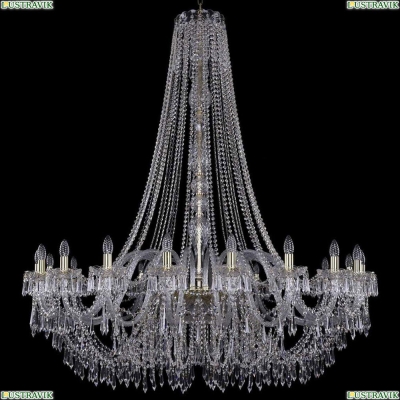 Люстра 1403/20/530/h-160/G ★Bohemia Ivele Crystal, Золото► — Купить▼