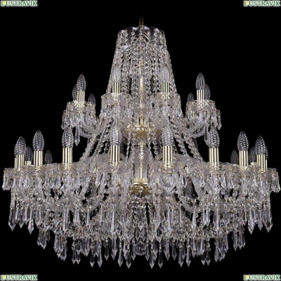 Люстра 1403/20+10/360/2d/G ★Bohemia Ivele Crystal, Золото► — Купить▼