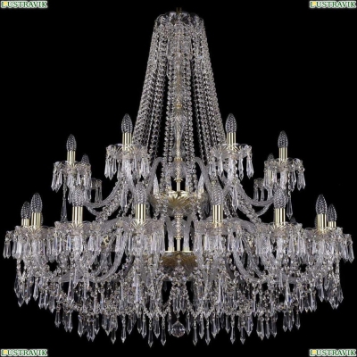 Люстра 1403/20+10/400/2d/G ★Bohemia Ivele Crystal, Золото► — Купить▼