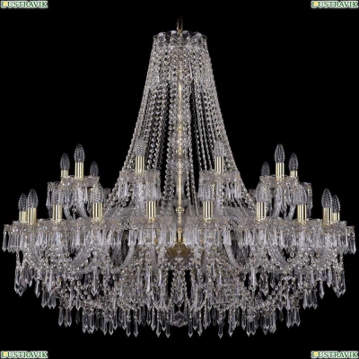 Люстра 1403/20+10/400/G ★Bohemia Ivele Crystal, Золото► — Купить▼