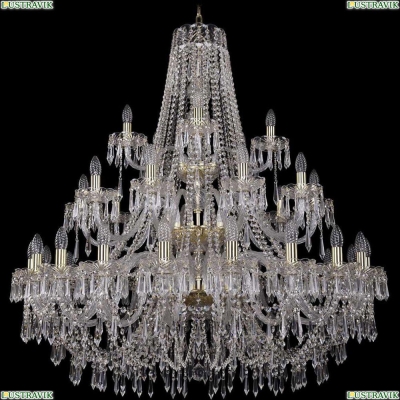 Люстра 1403/20+10+5/400/3d/G ★Bohemia Ivele Crystal, Золото► — Купить▼