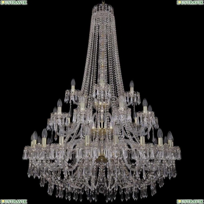 Люстра 1403/20+10+5/400/h-160/3d/G ★Bohemia Ivele Crystal, Золото► — Купить▼