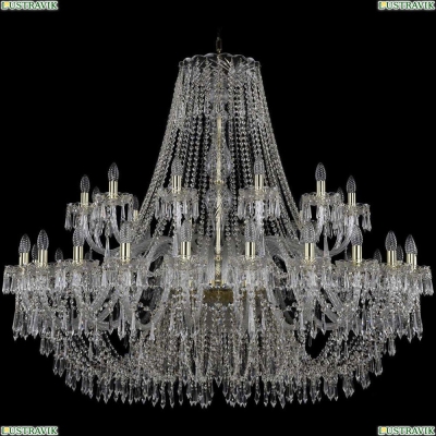 Люстра 1403/24+12/530/G ★Bohemia Ivele Crystal, Золото► — Купить▼