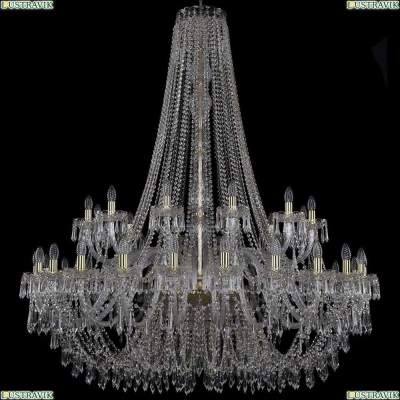 Люстра 1403/24+12/530/h-160/G ★Bohemia Ivele Crystal, Золото► — Купить▼