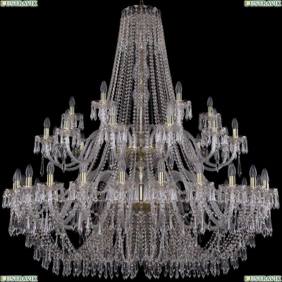 Люстра 1403/24+12+6/530/2d/G ★Bohemia Ivele Crystal, Золото► — Купить▼