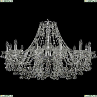 Люстра 1409/12/360/Ni ★Bohemia Ivele Crystal, Никель► — Купить▼