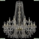 Люстра 1409/12+6/300/h-95/G ★Bohemia Ivele Crystal, Золото► — Купить▼