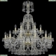 Люстра 1409/12+6/300/XL-94/2d/G ★Bohemia Ivele Crystal, Золото► — Купить▼