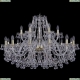 Люстра 1409/12+6/360/G ★Bohemia Ivele Crystal, Золото► — Купить▼