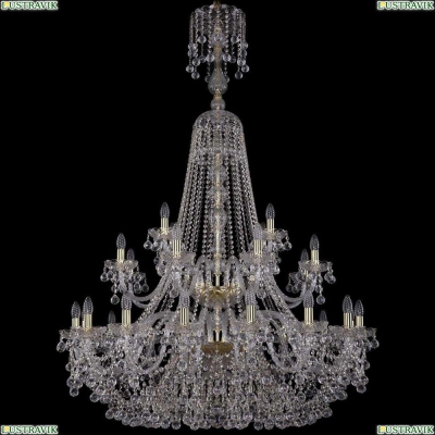 Люстра 1409/16+8+4/400/XL-164/2d/G ★Bohemia Ivele Crystal, Золото► — Купить▼