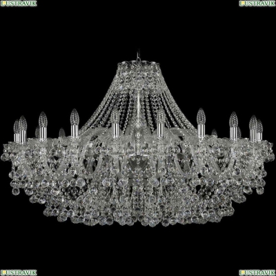 Люстра 1409/20/400/Ni ★Bohemia Ivele Crystal, Никель► — Купить▼