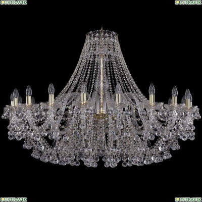 Люстра 1409/20/460/G ★Bohemia Ivele Crystal, Золото► — Купить▼