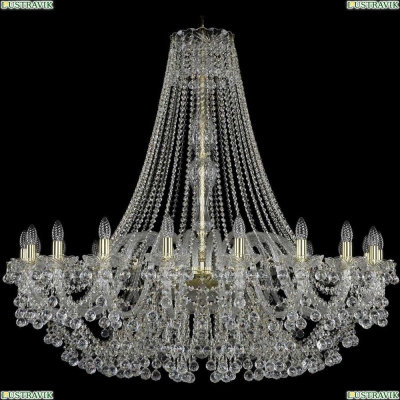 Люстра 1409/20/460/h-118/G ★Bohemia Ivele Crystal, Золото► — Купить▼