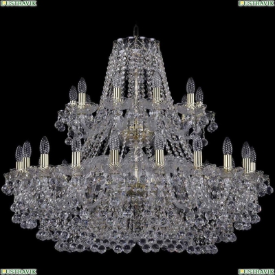 Люстра 1409/20+10/360/2d/G ★Bohemia Ivele Crystal, Золото► — Купить▼