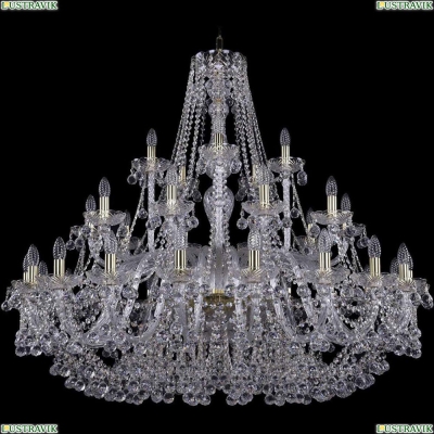 Люстра 1409/20+10+5/460/G ★Bohemia Ivele Crystal, Золото► — Купить▼