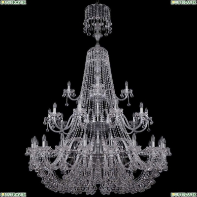 Люстра 1409/20+10+5/530/XL-203/3d/Ni ★Bohemia Ivele Crystal, Никель► — Купить▼