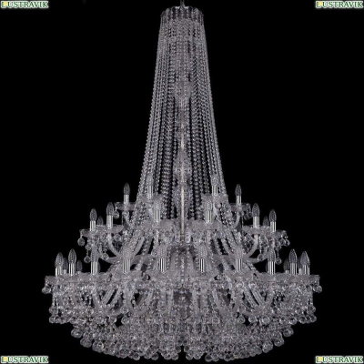Люстра 1409/24+12+6/460/h-174/2d/Ni ★Bohemia Ivele Crystal, Никель► — Купить▼