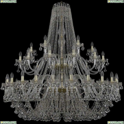Люстра 1409/24+12+6/530/2d/G ★Bohemia Ivele Crystal, Золото► — Купить▼