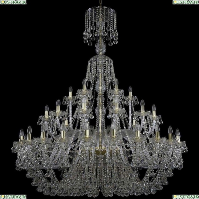 Люстра 1409/24+12+6/530/XL-169/G ★Bohemia Ivele Crystal, Золото► — Купить▼
