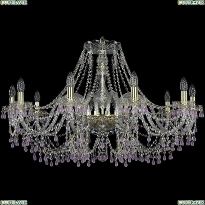 Люстра 1410/10/360/G/V7010 ★Bohemia Ivele Crystal, Золото► — Купить▼