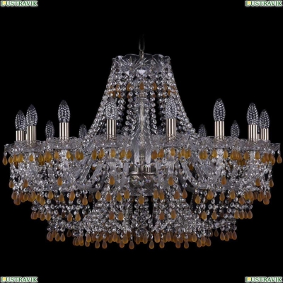Люстра 1410/16/300/Pa/V1003 ★Bohemia Ivele Crystal, Патина► — Купить▼