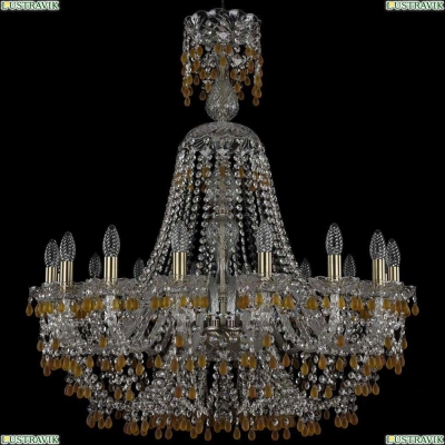 Люстра 1410/16/300/XL-95/Pa/V1003 ★Bohemia Ivele Crystal, Патина► — Купить▼