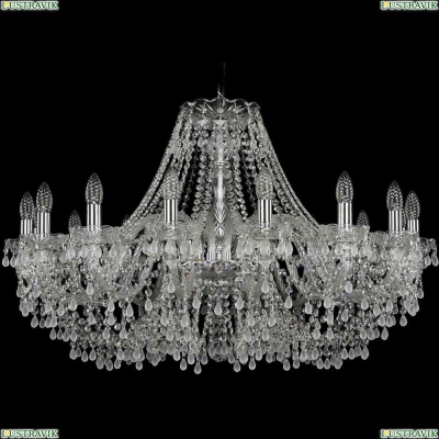 Люстра 1410/16/360/Ni/V0300 ★Bohemia Ivele Crystal, Никель► — Купить▼