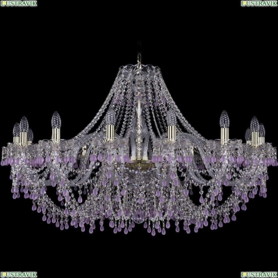 Люстра 1410/16/400/G/V7010 ★Bohemia Ivele Crystal, Золото► — Купить▼