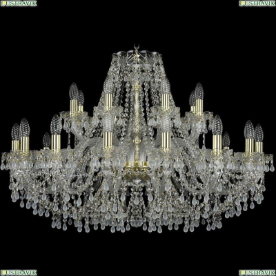 Люстра 1410/16+8/360/G/V0300 ★Bohemia Ivele Crystal, Золото► — Купить▼