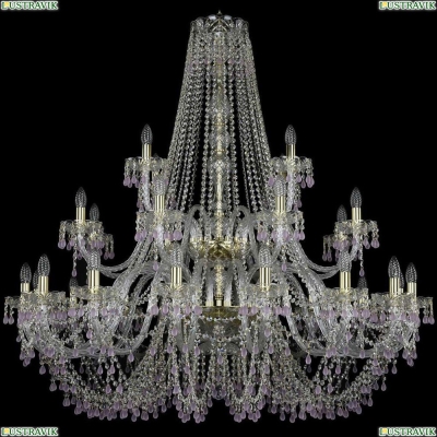 Люстра 1410/16+8+4/460/2d/G/V7010 ★Bohemia Ivele Crystal, Золото► — Купить▼