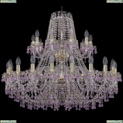 Люстра 1410/20+10/360/2d/G/V7010 ★Bohemia Ivele Crystal, Золото► — Купить▼