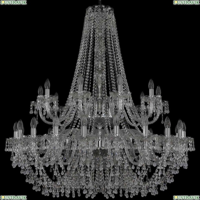 Люстра 1410/20+10/400/2d/Ni/V0300 ★Bohemia Ivele Crystal, Никель► — Купить▼