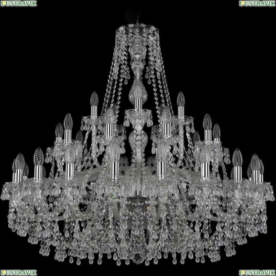 Люстра 1410/20+10+5/360/Ni/V0300 ★Bohemia Ivele Crystal, Никель► — Купить▼