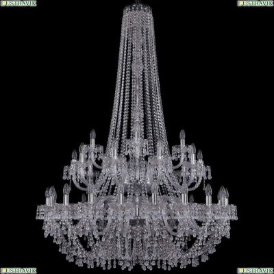 Люстра 1410/20+10+5/400/h-160/2d/Ni/V0300 ★Bohemia Ivele Crystal, Никель► — Купить▼