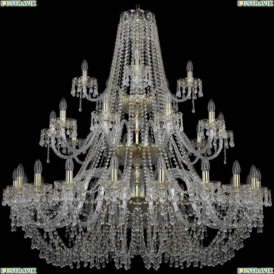 Люстра 1410/20+10+5/460/3d/G/V0300 ★Bohemia Ivele Crystal, Золото► — Купить▼