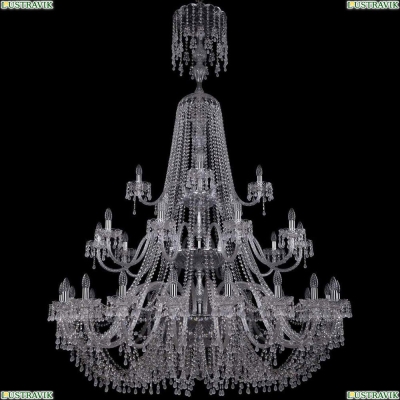 Люстра 1410/20+10+5/530/XL-200/3d/Ni/V0300 ★Bohemia Ivele Crystal, Никель► — Купить▼